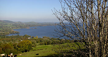 County Clare, Lough Derg from Ballycuggaran