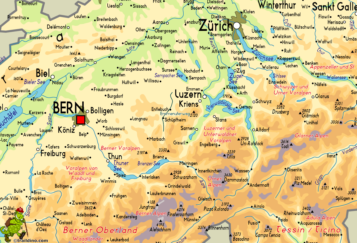 Map Emmenuferweg